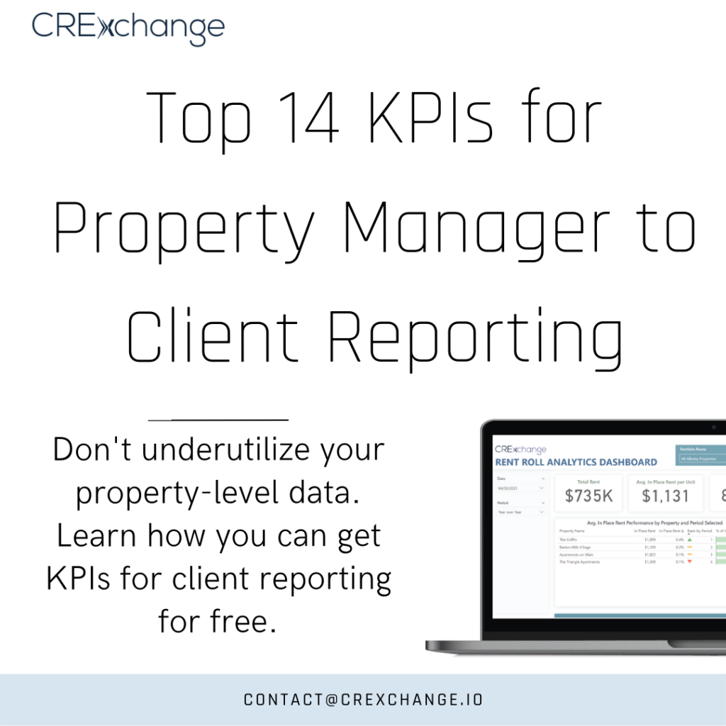 Top 14 Commercial Real Estate KPIs for Property Manager to Client Reporting